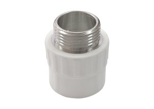 Муфта комбинированная 20х1/2" наружная резьба