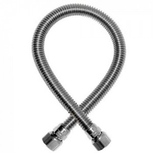 Подводка гибкая для газа 1,5 м, 1/2", г/ш