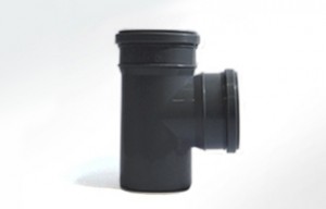 Тройник ПНД 110х110-87* внутр. канализ.