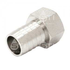 Штуцер 1/2"х16 мм, внутр. резьба, никелированный