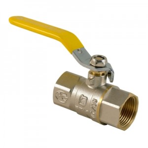 Кран шар. рыч. 1 1/4", гайка-гайка, газ TK