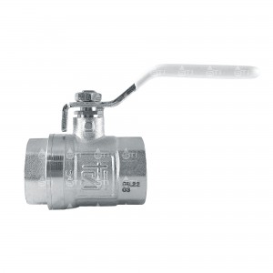 Кран шар. рыч. 1 1/4", гайка-гайка, вода STI