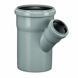 Тройник 50х40-45* внутр. канализ.