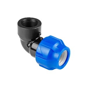 Отвод компрессионный 63х1 1/4" внутренняя резьба