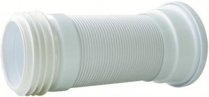 Гофра сливная для унитаза, 280-560 мм, армированная AQUANT T928