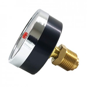 Термоманометр аксиальный 80 мм, 6 bar, 120 град. 1/2",  STI