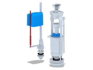 Арматура, нижняя подводка, металлизированная кнопка АНИПЛАСТ