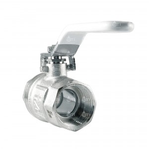 Кран шар. рыч. 4", гайка-гайка, вода STI