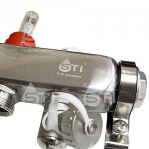Коллекторная группа со встроенными расходомерами, 1"х7 вых., Евроконус 3/4" STI