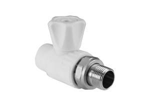 Кран шар. ПП для радиатора 25х1/2", прямой