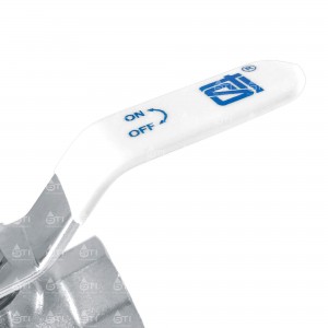 Кран шар. рыч. 4", гайка-гайка, вода STI