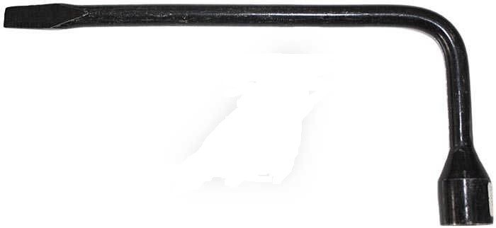 Ключ торцовый односторонний изогнутый 17 мм, с лопаткой НИЗ