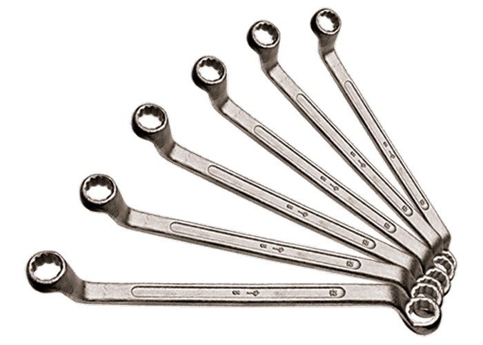 Набор ключей накидных, 8-24 мм, 8 шт, в сумке НИЗ