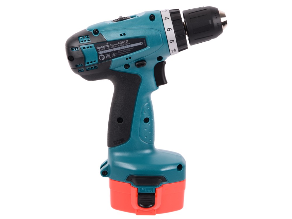 Дрель-шуруповерт аккумуляторная MAKITA 6281DWPE