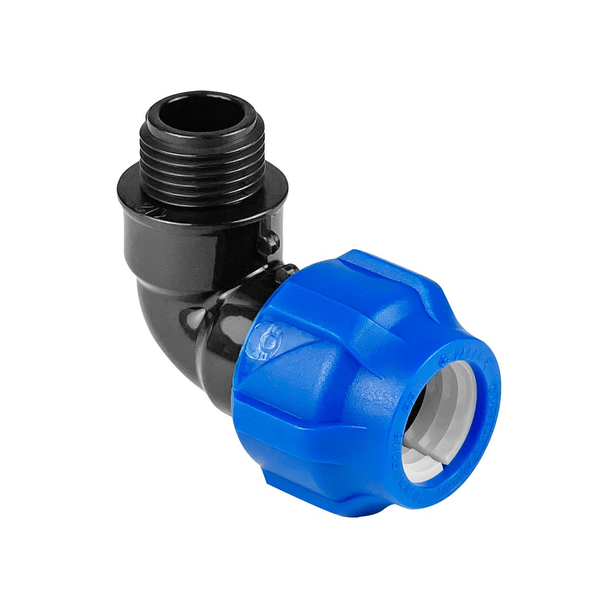Отвод компрессионный 40х1 1/2" наружная резьба