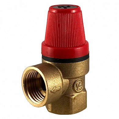 Клапан предохранительный 1/2", 6 бар, гайка-гайка STI