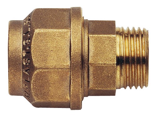 Соединение прямое 25х3/4" наружная резьба Remer