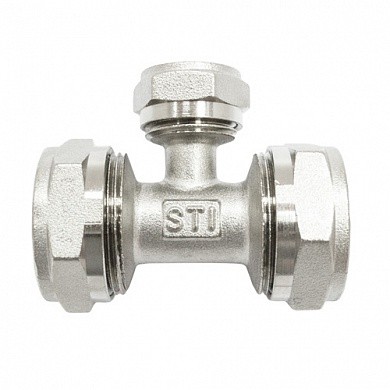 Тройник обжимной 32х20х32