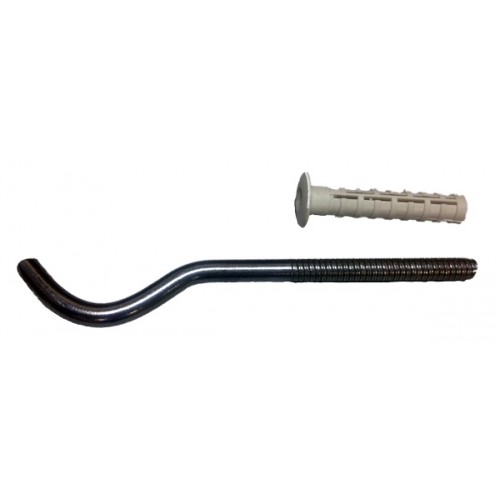 Кронштейн с дюбелем для чугунных радиаторов