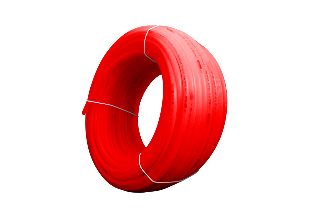 Труба PE-RT 20х2,0 мм, 200 м, красная