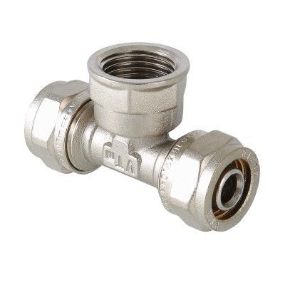 Тройник обжимной 16х3/4"х16 внутренняя резьба