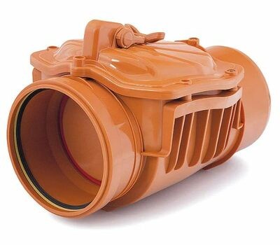 Клапан обратный 160 наруж. канализ.