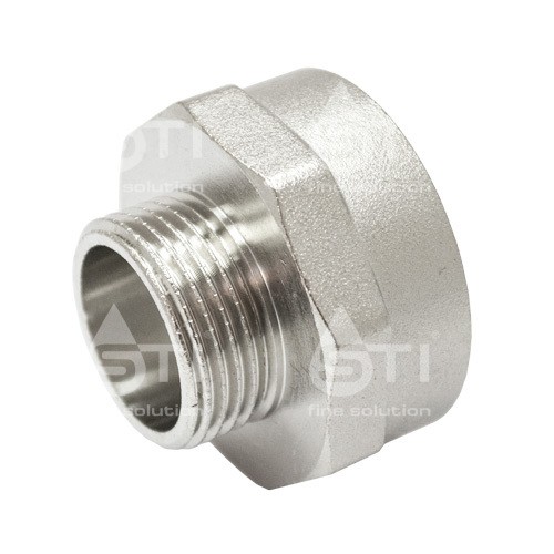 Переходник 1/2"х1/4" вн.-нар. никелированный