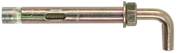 Анкерный болт с Г-образным крюком, 10х80 мм