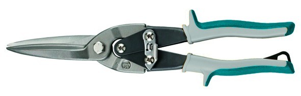 Ножницы по металлу, 280 мм, прямой рез, удлиненные лезвия RemoColor